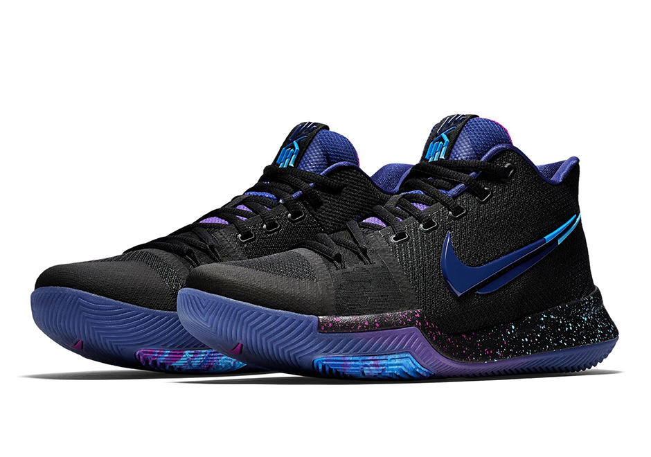 kyrie 3 black and purple